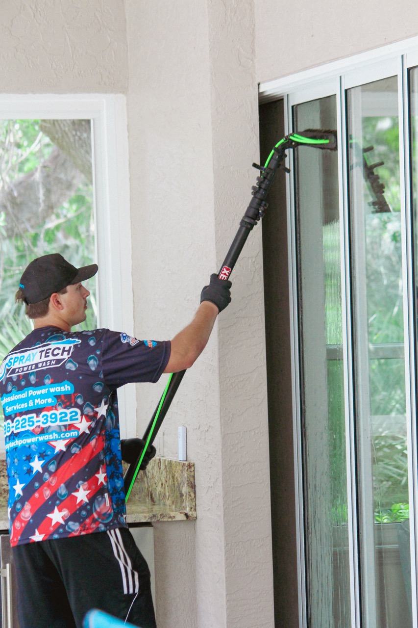 Windows after professional cleaning